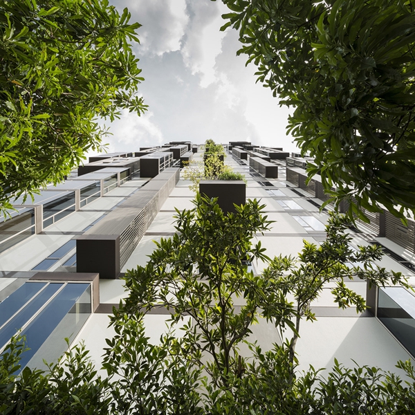 泰國-素坤逸路38號立體綠化景觀