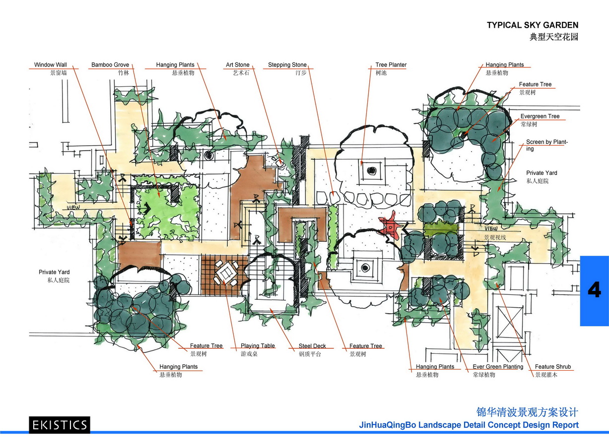 龍湖錦華清波高層住宅景觀方案設計