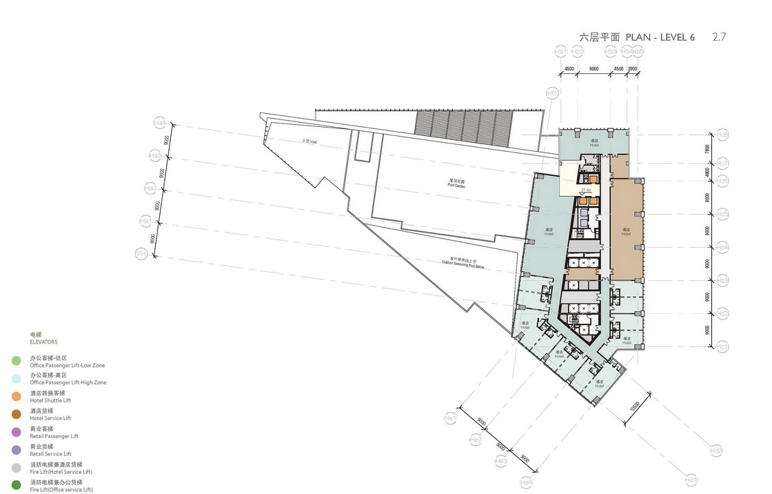 成都世茂猛追灣酒店建筑方案設(shè)計