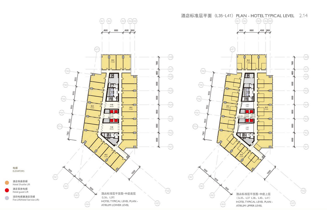 成都世茂猛追灣酒店建筑方案設(shè)計