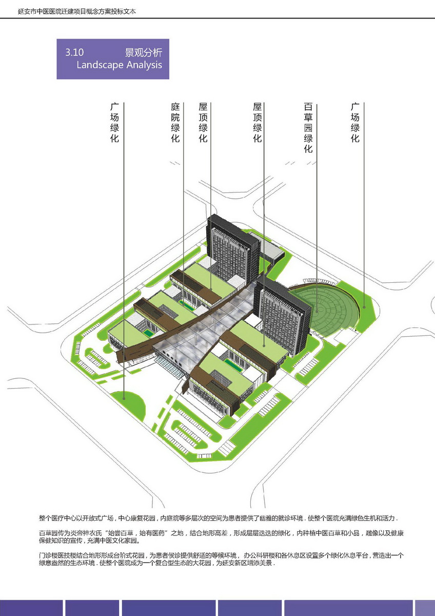 延安市中醫(yī)醫(yī)院遷建項目概念方案