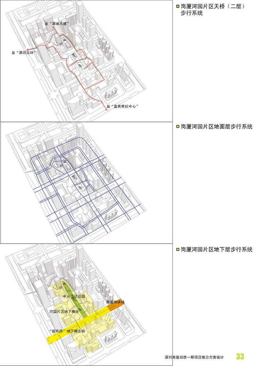 深圳崗廈舊改一期項目概念方案設(shè)計