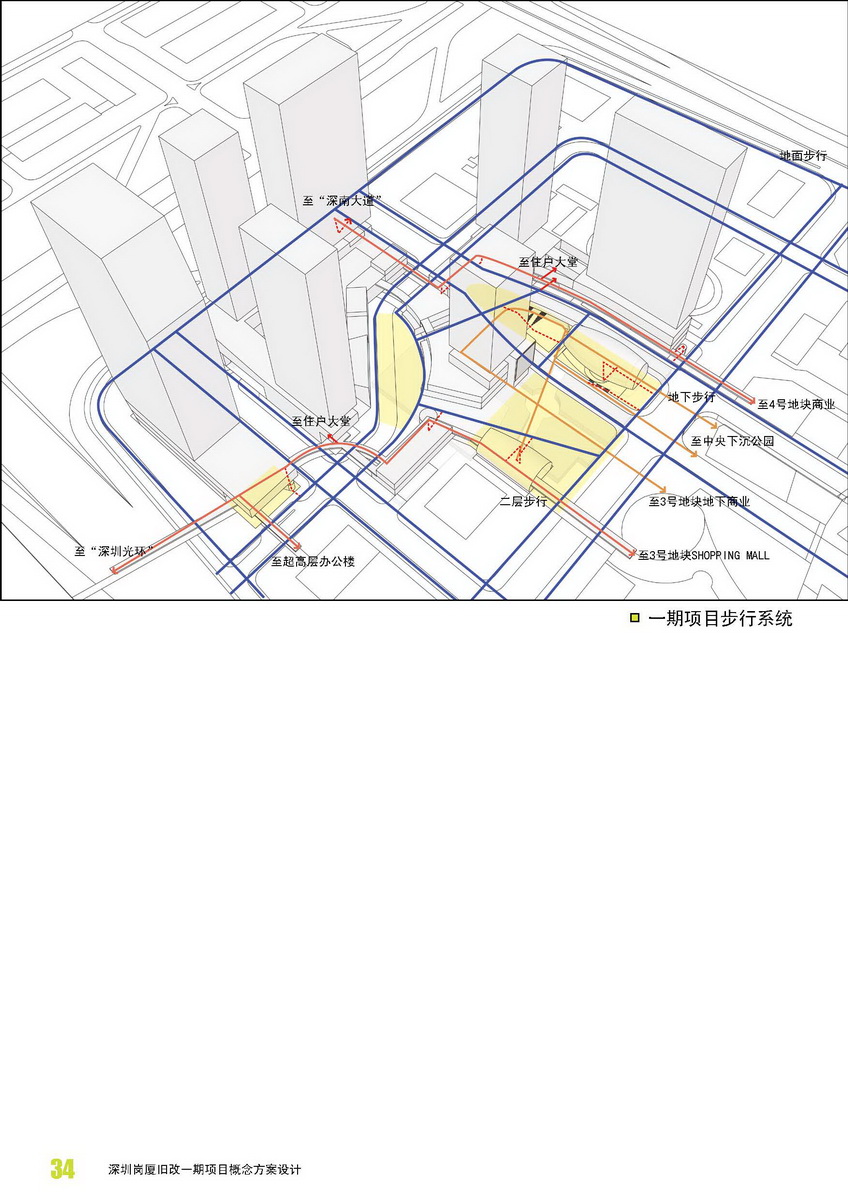深圳崗廈舊改一期項目概念方案設(shè)計