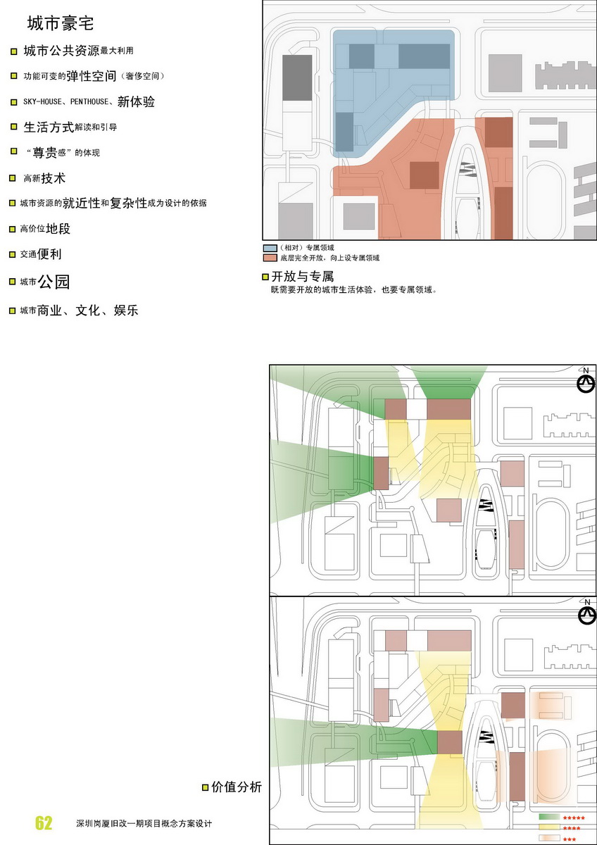深圳崗廈舊改一期項目概念方案設(shè)計