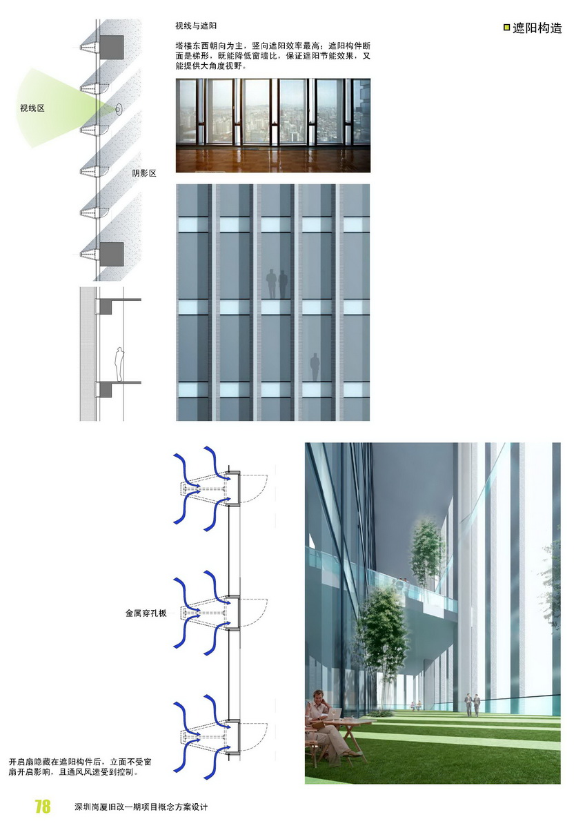 深圳崗廈舊改一期項目概念方案設(shè)計