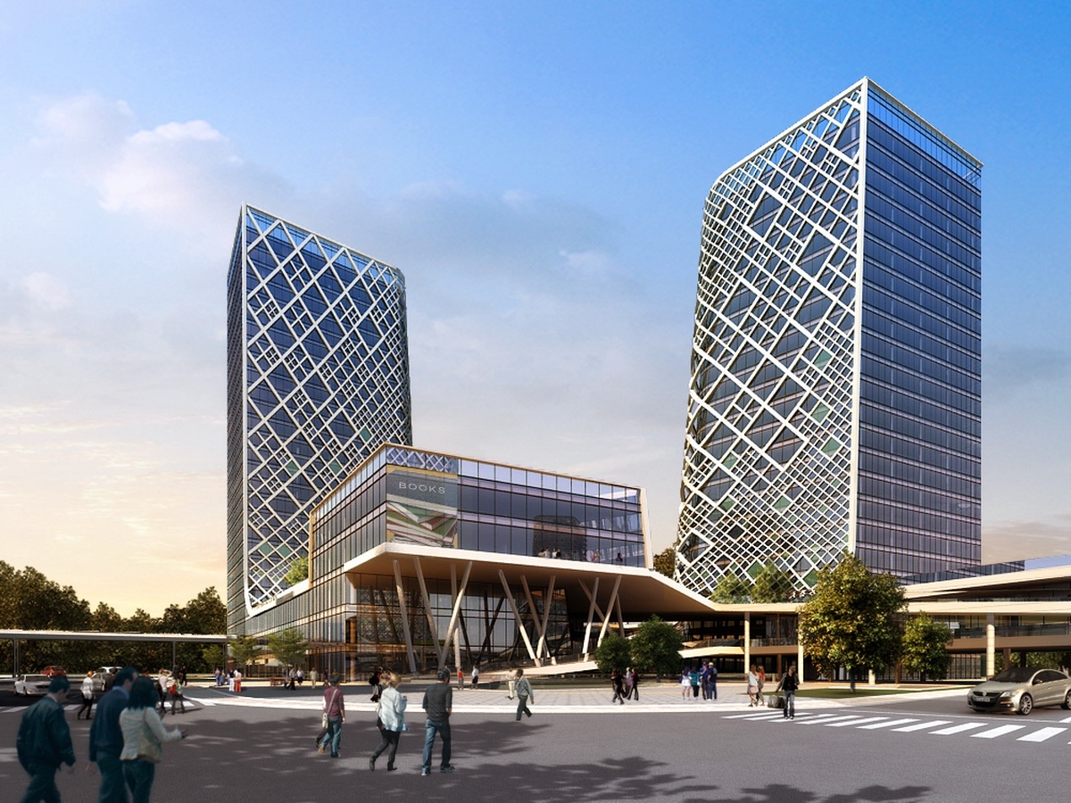 徐州韓山商業步行街建筑方案設計