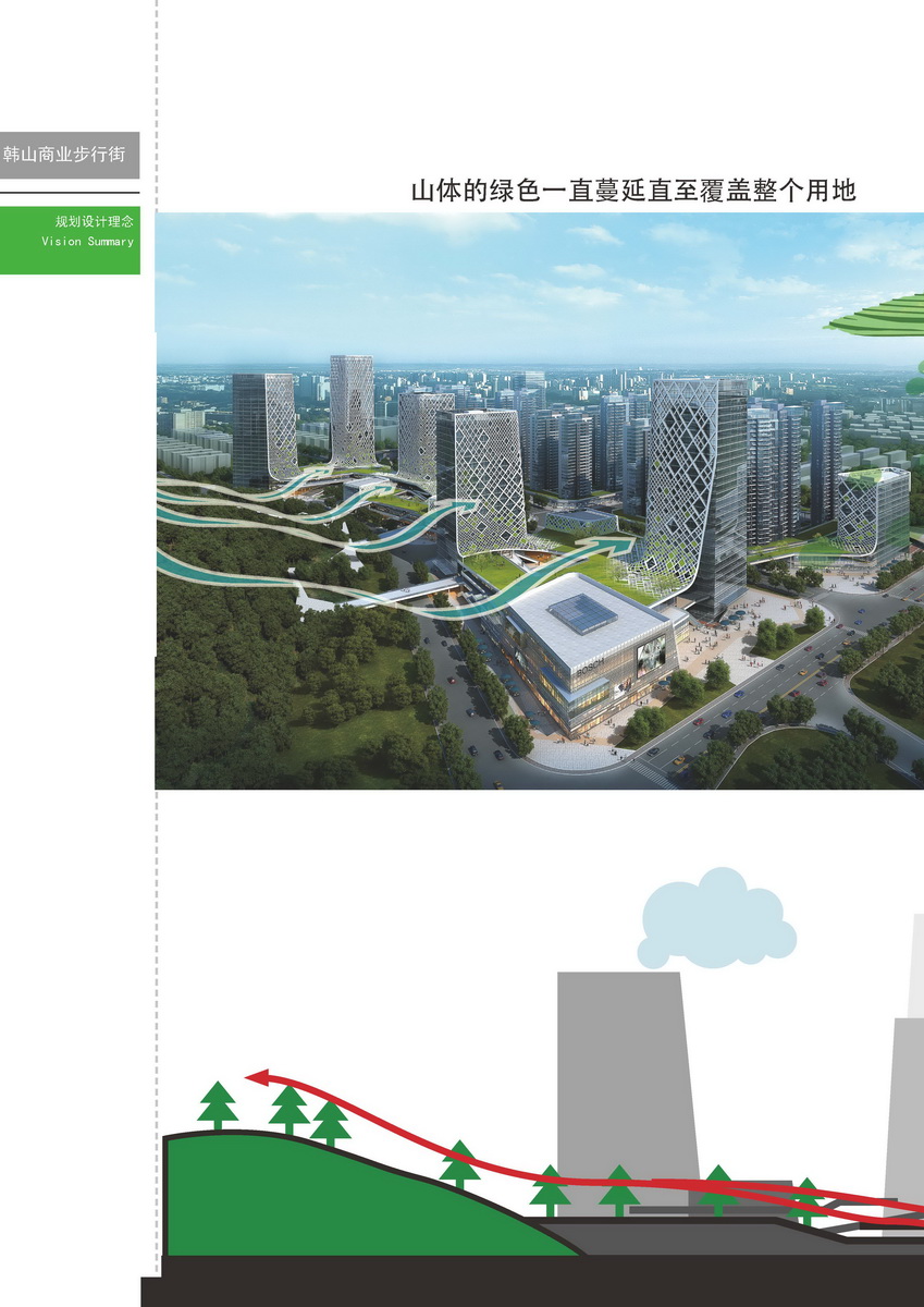 徐州韓山商業步行街建筑方案設計