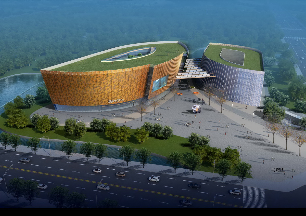 郫縣文化中心建筑方案設(shè)計