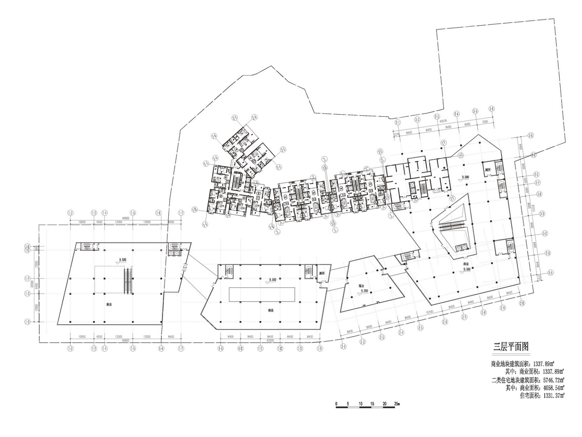 成都市錦都五期商業住宅建筑方案