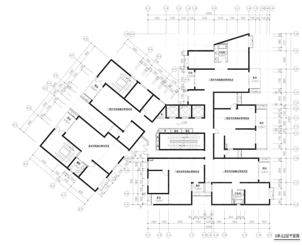 成都市錦都五期商業住宅建筑方案