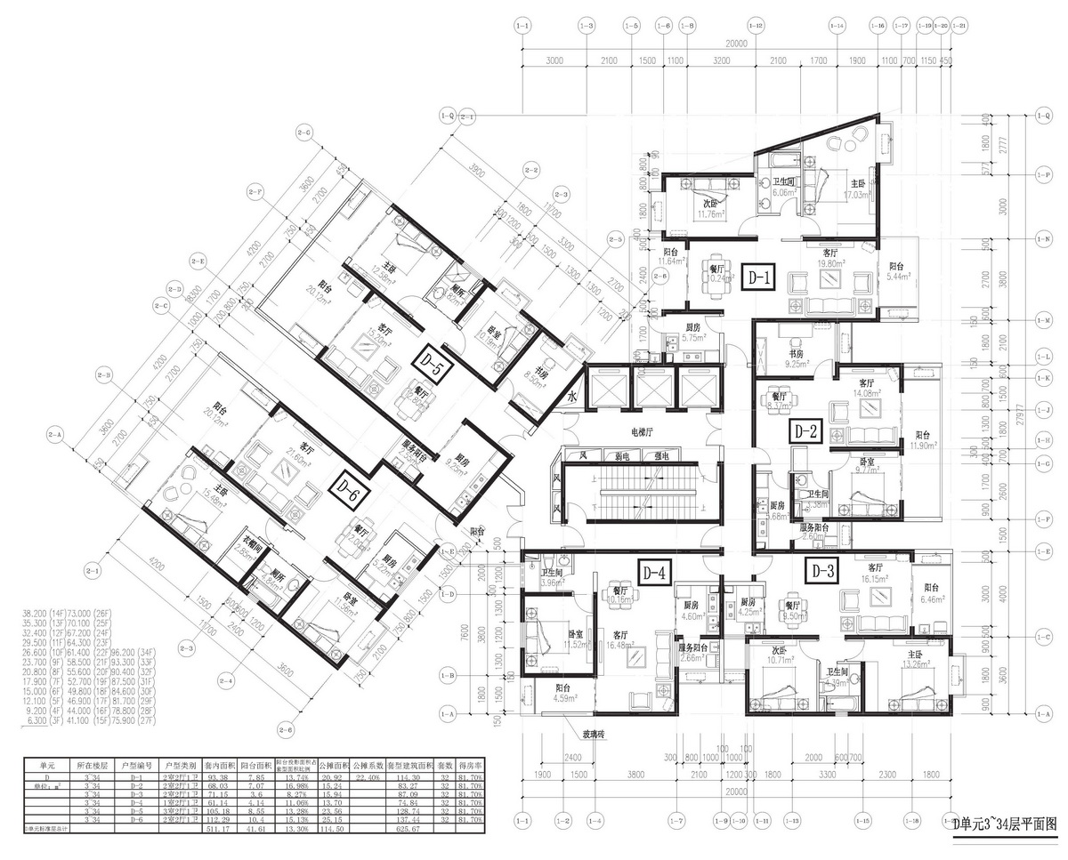 成都市錦都五期商業住宅建筑方案