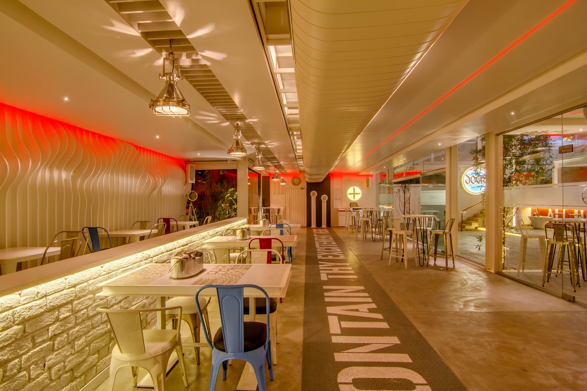 印度海得拉巴Dock 45集裝箱夜店