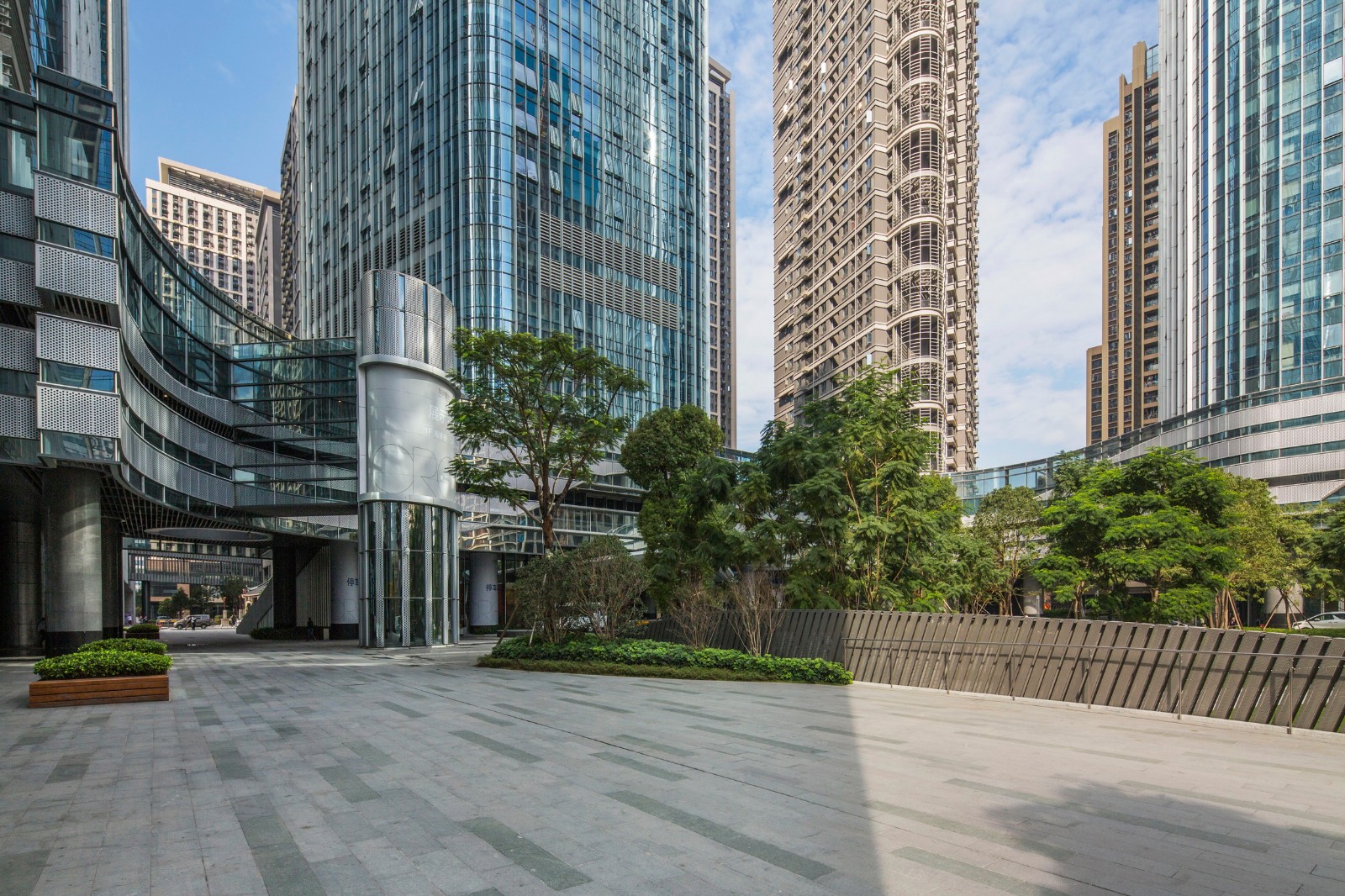 深圳大沖舊改B區商業街景觀設計