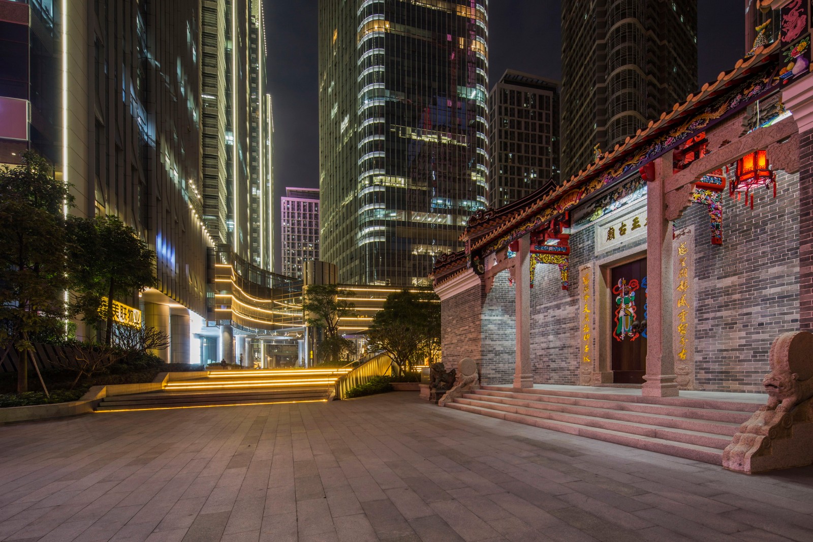 深圳大沖舊改B區商業街景觀設計