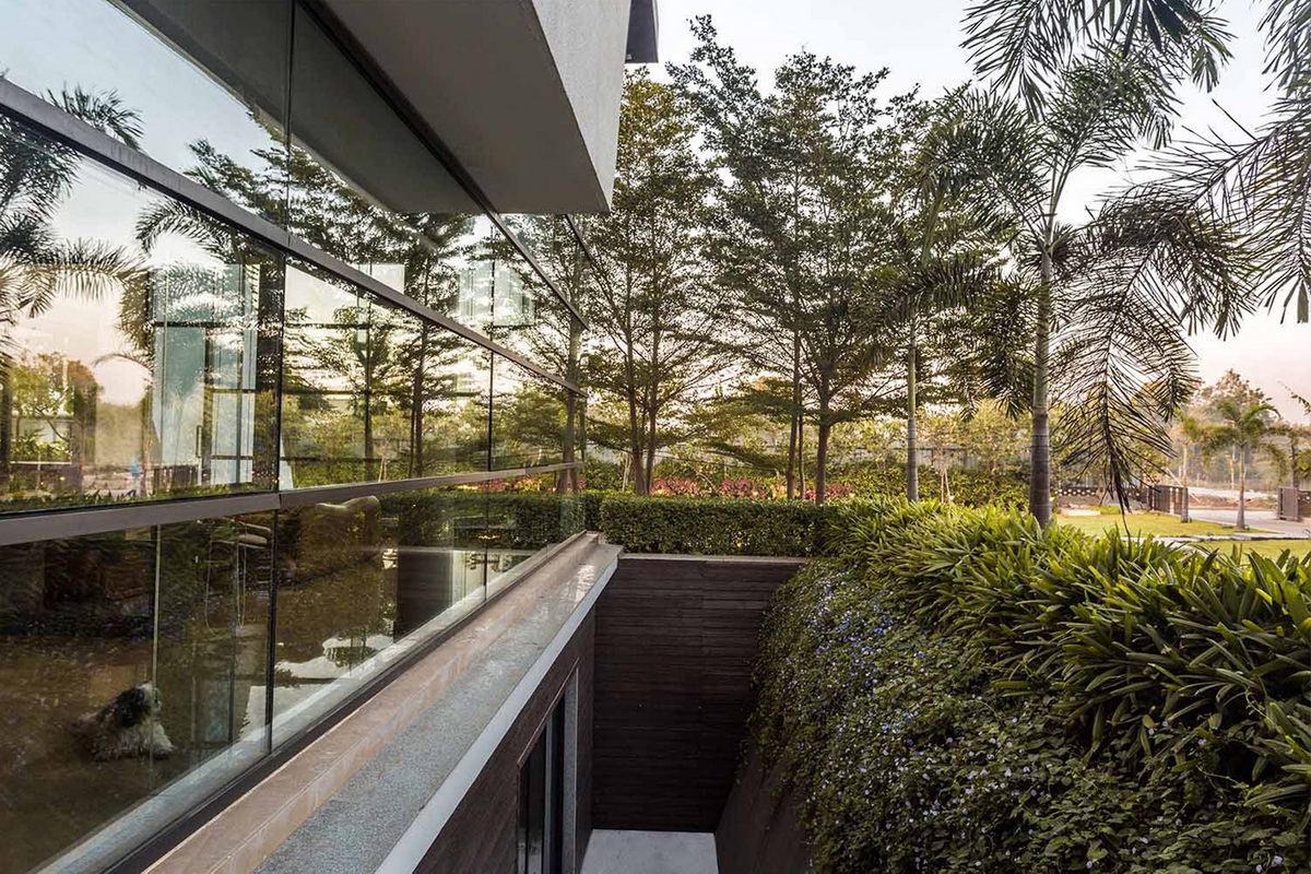 印度Abhyuday住宅-線條與幾何造型結合的建筑