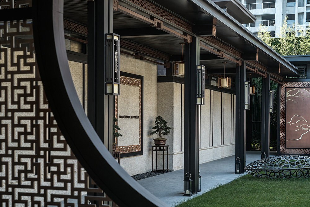 寧波萬科華堂嘉園景觀設(shè)計-門、庭、巷、院