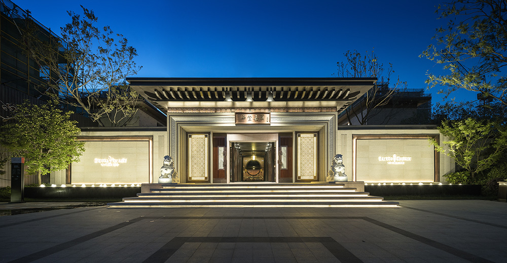 寧波萬科華堂嘉園景觀設(shè)計-門、庭、巷、院