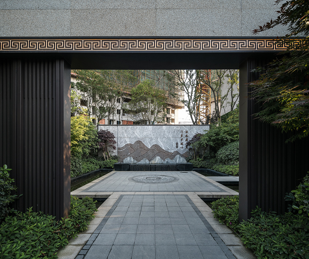 寧波萬科華堂嘉園景觀設(shè)計-門、庭、巷、院