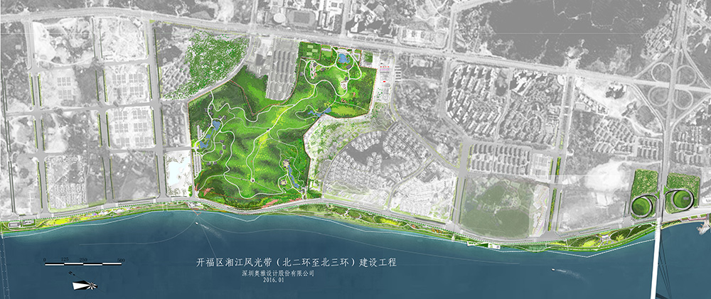 長沙金霞風光帶及鵝羊山公園景觀設計-"THE JOURNEY(旅程）"