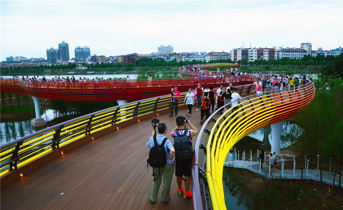 浙江金華燕尾洲濕地公園