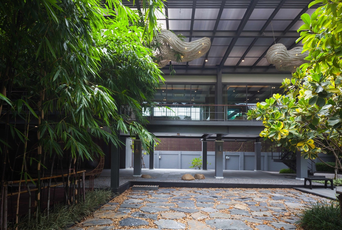 泰國(guó)大城鄉(xiāng)村風(fēng)禪意住宅