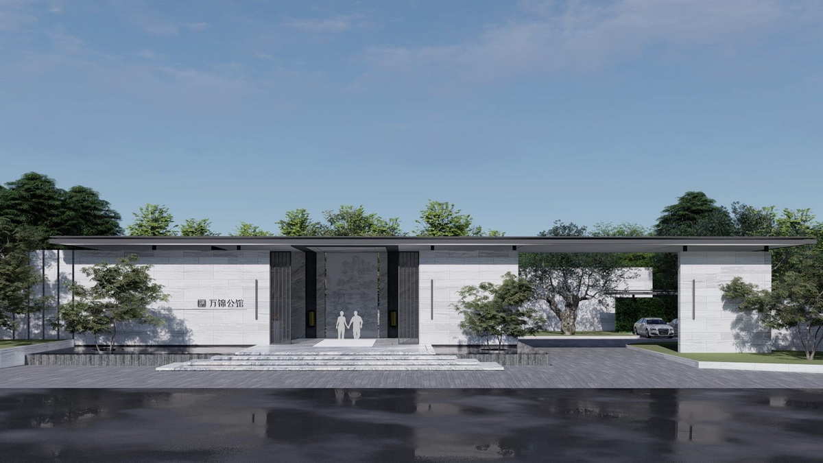 中海大連萬錦公館示范區景觀