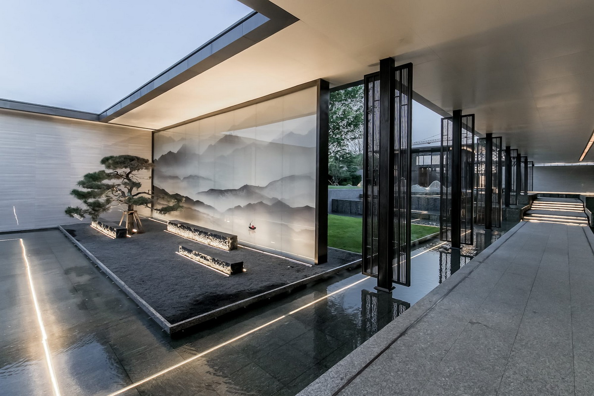 中海大連萬錦公館示范區景觀