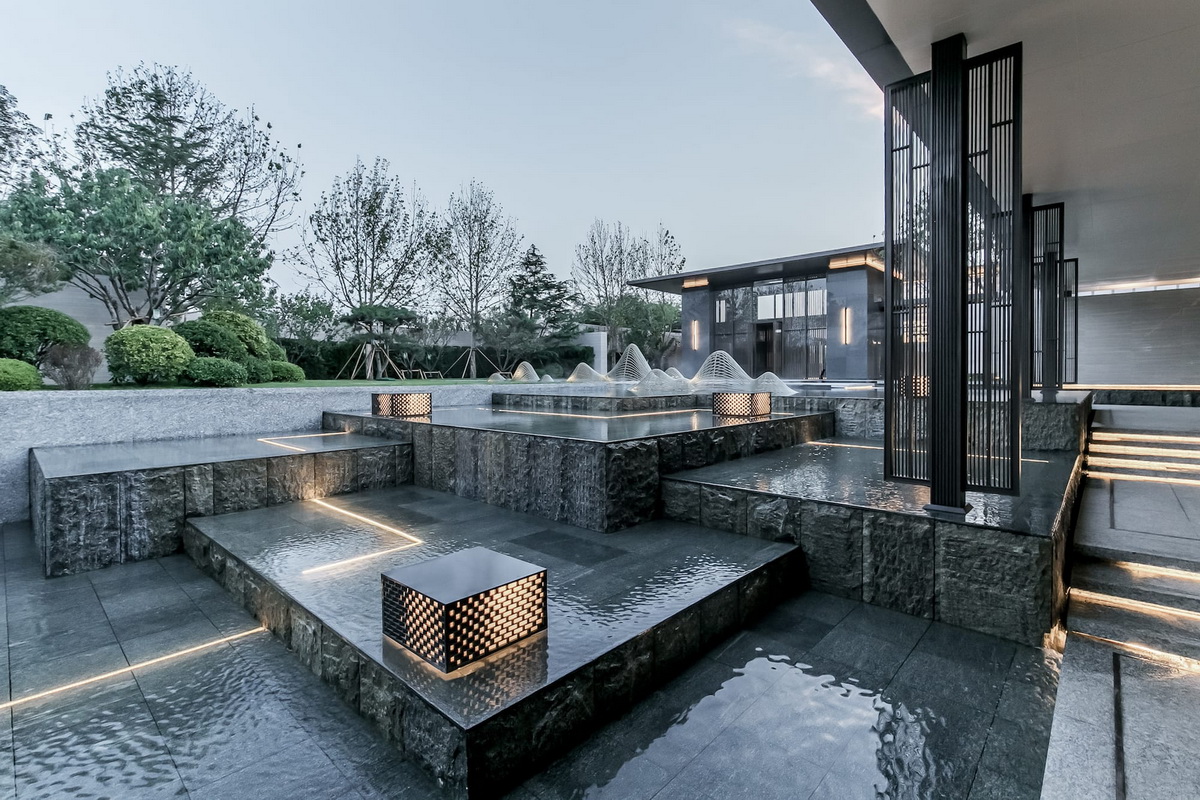 中海大連萬錦公館示范區景觀