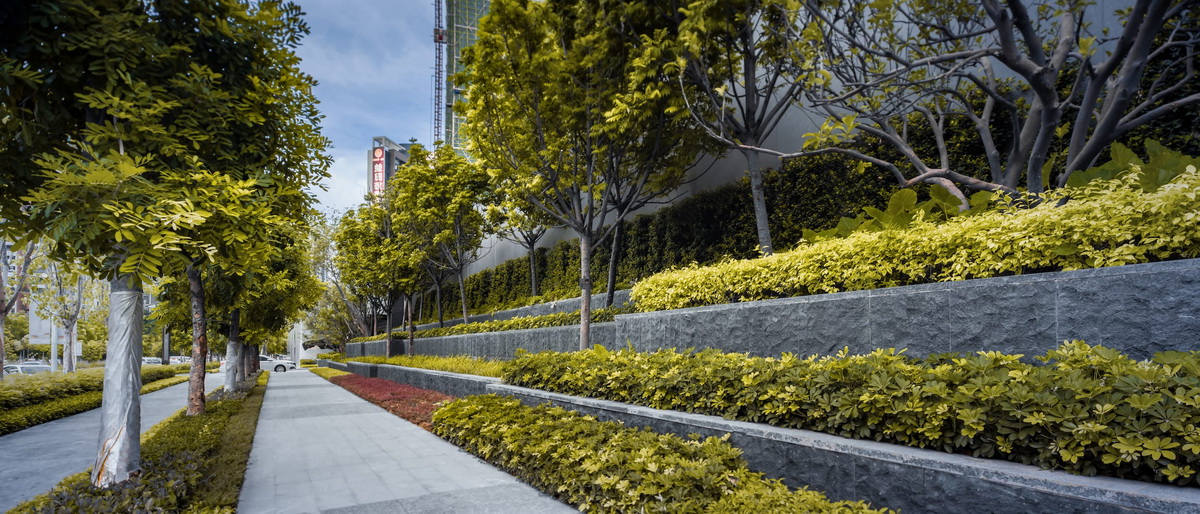 東莞中海云麓公館展示區(qū)景觀