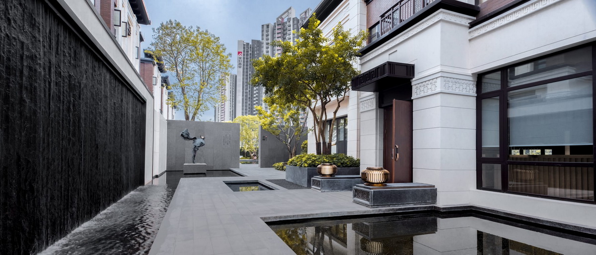 東莞中海云麓公館展示區(qū)景觀
