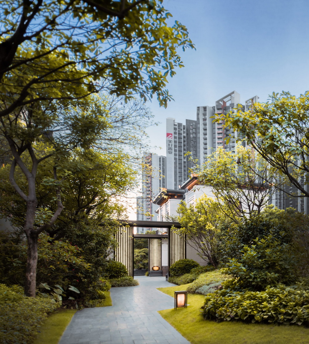 東莞中海云麓公館展示區(qū)景觀