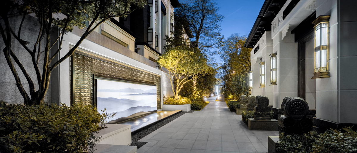 東莞中海云麓公館展示區(qū)景觀