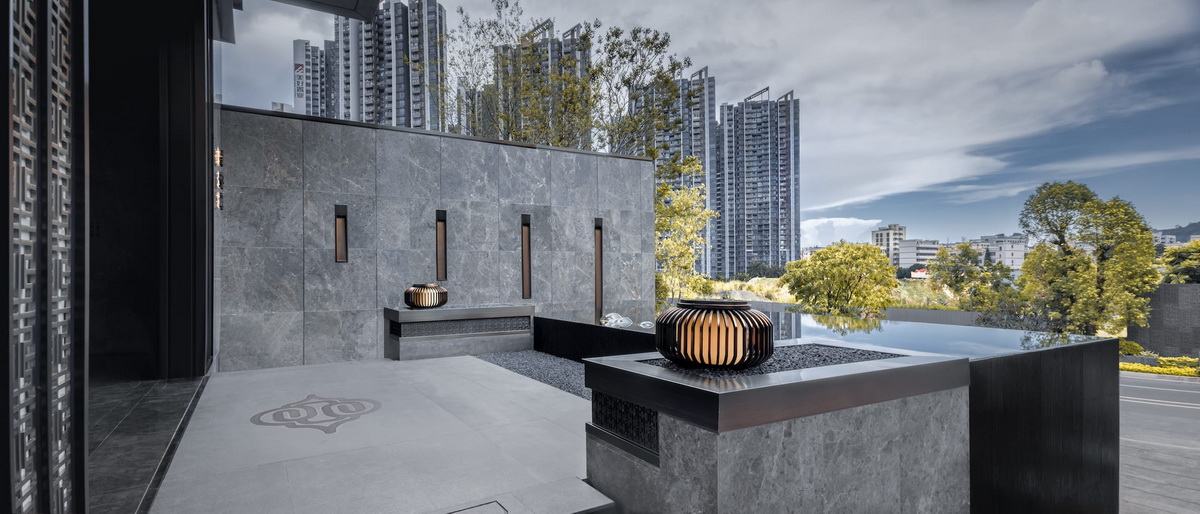 東莞中海云麓公館展示區(qū)景觀